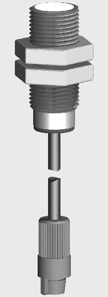 Product image of article SK-4-M12-b from the category Capacitive sensors > Adhesive sensors / Mini Sensors > Miniature sensors by Dietz Sensortechnik.